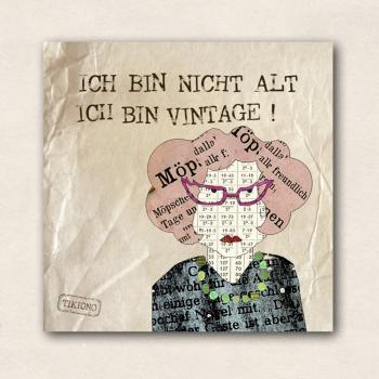 Magnet : Ich bin vintage