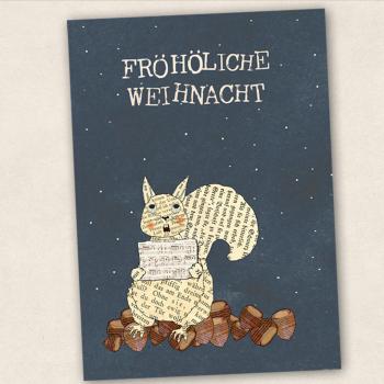 Postkarte Fröhöliche Weihnacht
