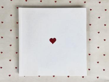 Gästebuch mit Herz - blanko