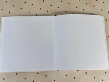 Gästebuch mit Mohn - blanko