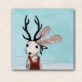 Magnet Schneehase