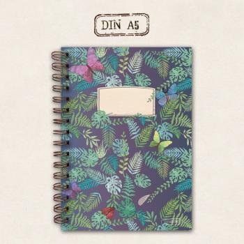 fettes Notizbuch - Nachtwald