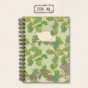 fettes Notizbuch - Igel