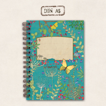 fettes Notizbuch - Blumenwiese