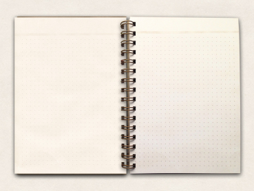 fettes Notizbuch - Mohn