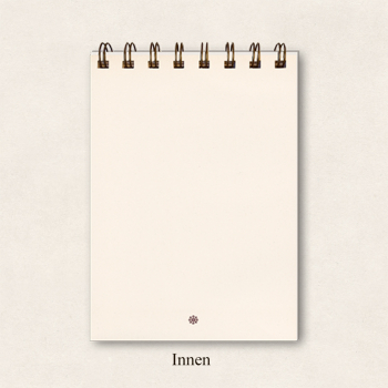Skizzenblock Notizbuch DIN A6 - Wal