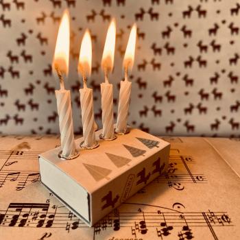 Mini - Adventskranz  Tannen