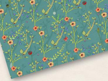 Geschenkpapier : Blumenwiese