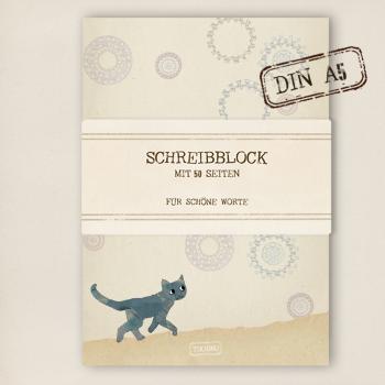 stationery - Writing pad - cat