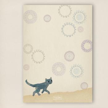 stationery - Writing pad - cat