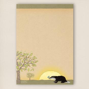 stationery - Writing pad - badger