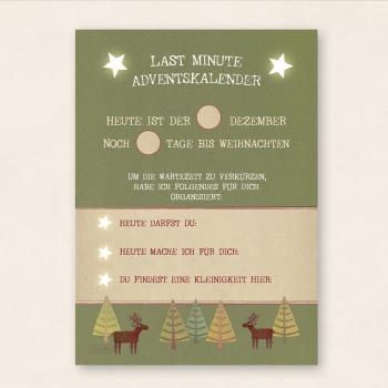 Last Minute Adventskalender