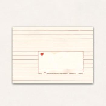 10 x Briefumschläge : Liebe