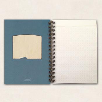 fettes Notizbuch - Pudel