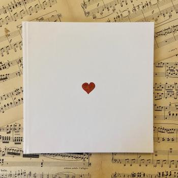 Gästebuch mit Herz - blanko