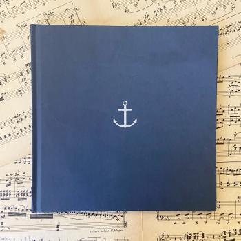 Gästebuch mit Anker - blanko