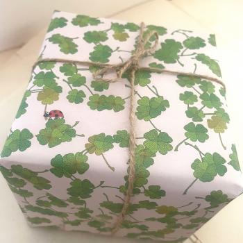 Geschenkpapier : Klee