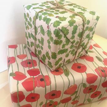 Geschenkpapier : Klee
