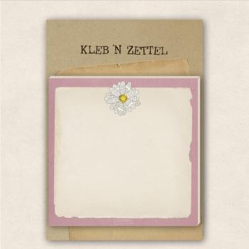 Haftnotizen Gänseblümchen