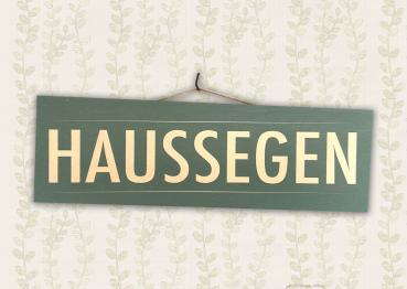 Der grüne Haussegen hängt...
