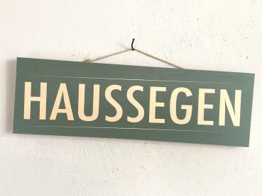 Der grüne Haussegen hängt...