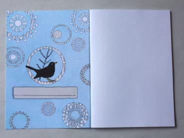 A6 Oktavheft Amsel