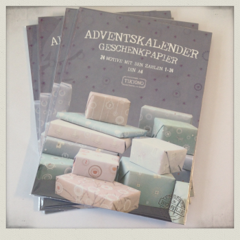 Adventskalender Papier DIN A4
