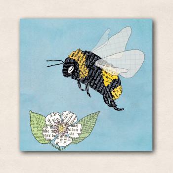 Magnet mit Hummel