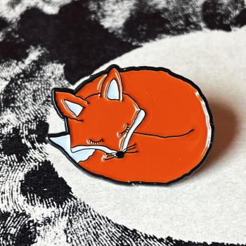 Enamel Pin - Fox