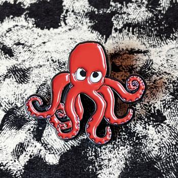 Enamel Pin - Octopus