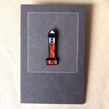 Preview: Emaille Pin - Leuchtturm