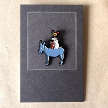 Preview: Emaille Pin - Stadtmusikanten