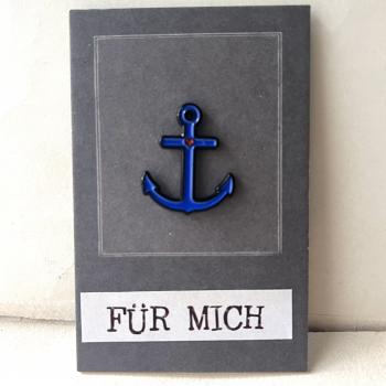 Emaille Pin - Anker