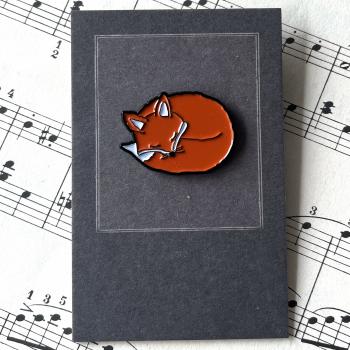 Emaille Pin - Fuchs