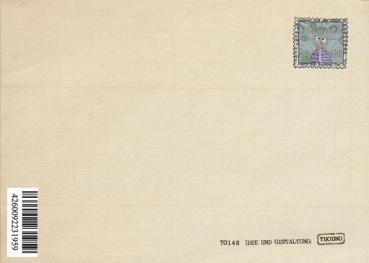 Postkarte Arsch voll Blumen (SALE)