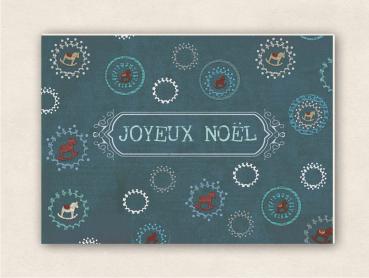 fette Karte - Joyeux noél