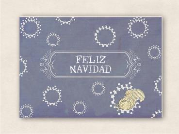 fette Karte - feliz navidad