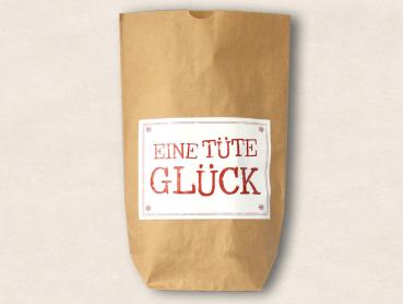 XL Geschenktüte Eine Tüte Glück