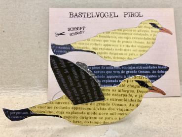 Bastelkarte Pirol