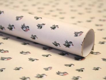 Geschenkpapier : Vogelschwarm