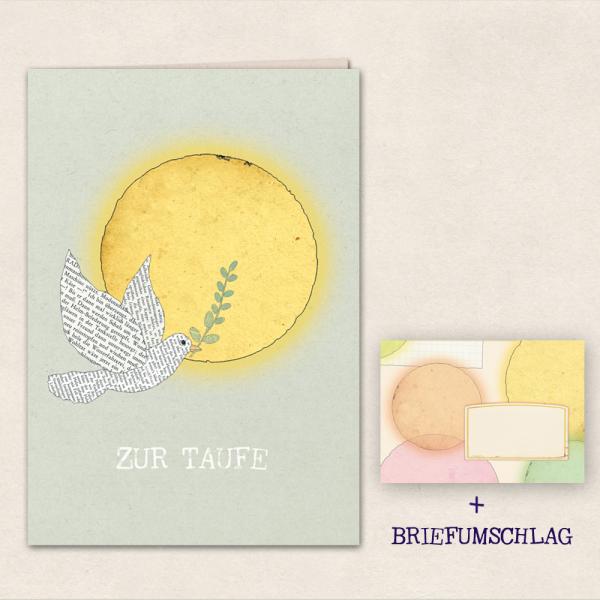 zur Taufe - Taube