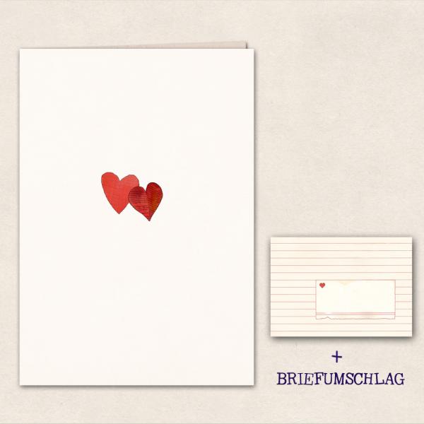 Love Greeting Card with Matching Envelope