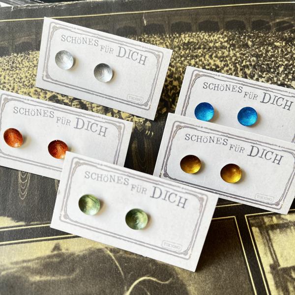 Ohrstecker metallic gold