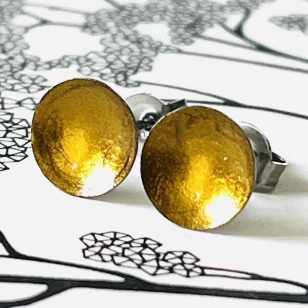 Ohrstecker metallic gold