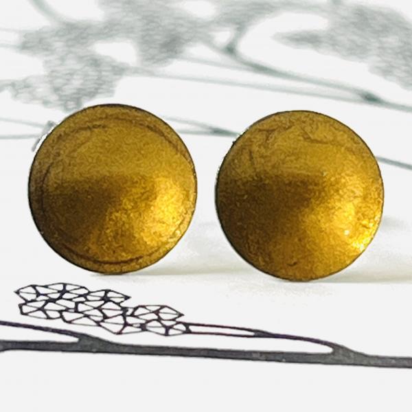 Ohrstecker metallic gold