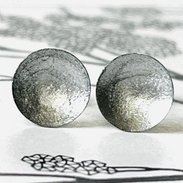 Ohrstecker metallic Silber
