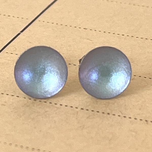 Ohrstecker metallic Nixe