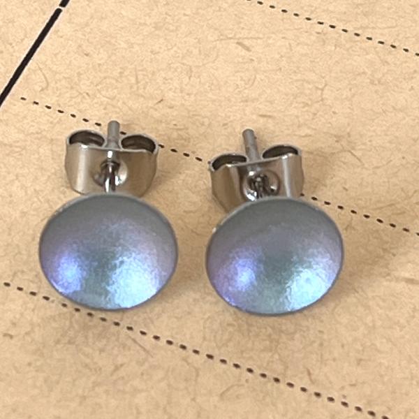 Ohrstecker metallic Nixe