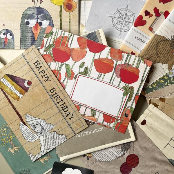 small Mystery Box Greeting cards, postcards, and small items