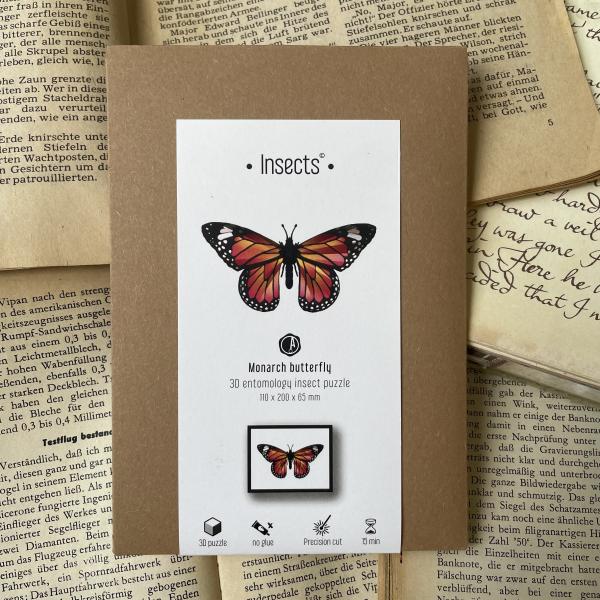 Monarchfalter - Papier-Schmetterling von Assembli